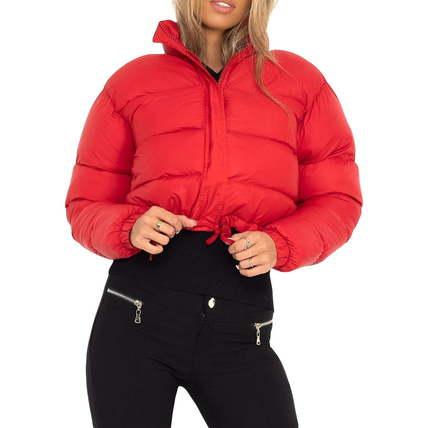 Veste d'hiver chaude matelassée pour femme