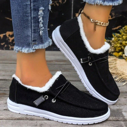 Chaussures d'hiver chaudes en velours doux
