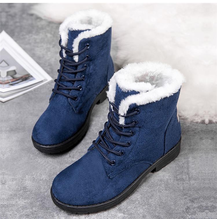 Bottes d'hiver pour femme Bottes de neige chaudes