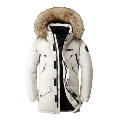 Veste d'hiver élégante à capuche pour femme