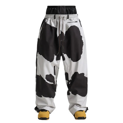 Pantalon de ski unisexe style cargo confortable