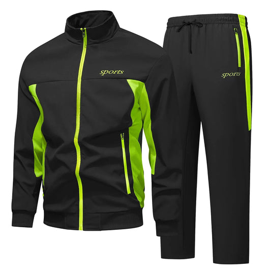 Herren Sportanzug Set Aktiv und Komfortabel - IdealeKleiden