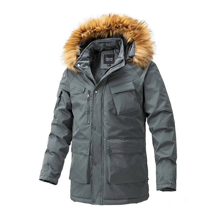 Manteau d'hiver homme épais chaud moderne