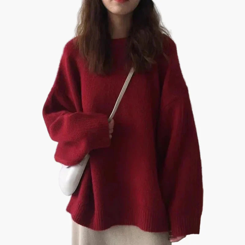 Pull oversize chaud et confortable