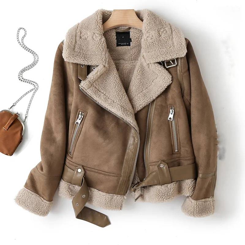 Blouson en cuir style motard Rebel