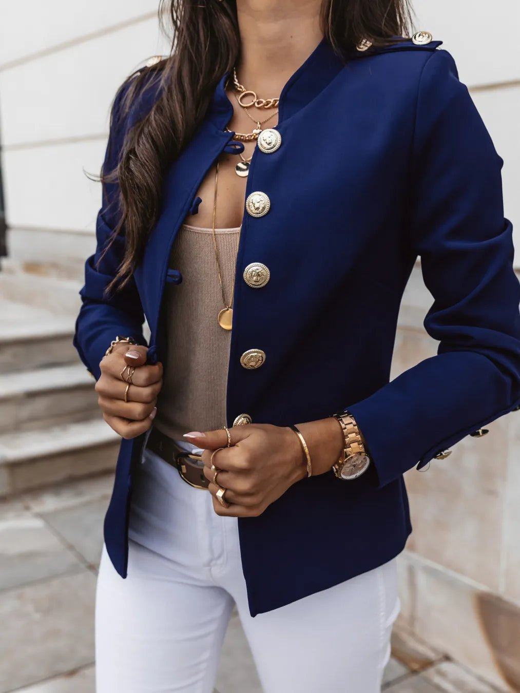 Veste de luxe élégante Vêtements de créateur pour femmes