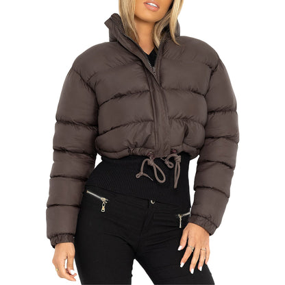 Veste d'hiver chaude matelassée pour femme