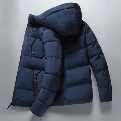 Doudoune chaude pour femme avec capuche