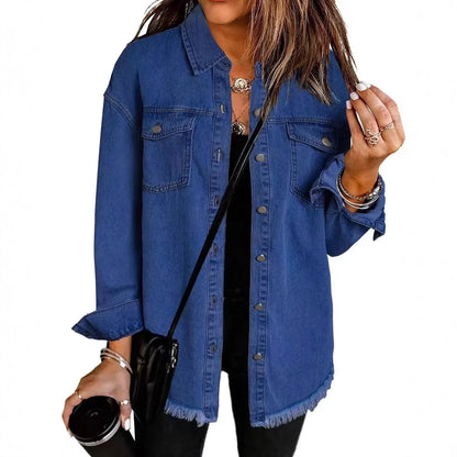 Veste en jean tendance pour femme