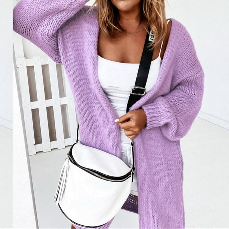 Écharpe cardigan moderne pour femme