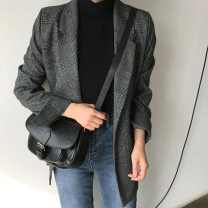 Blazers à carreaux tendance
