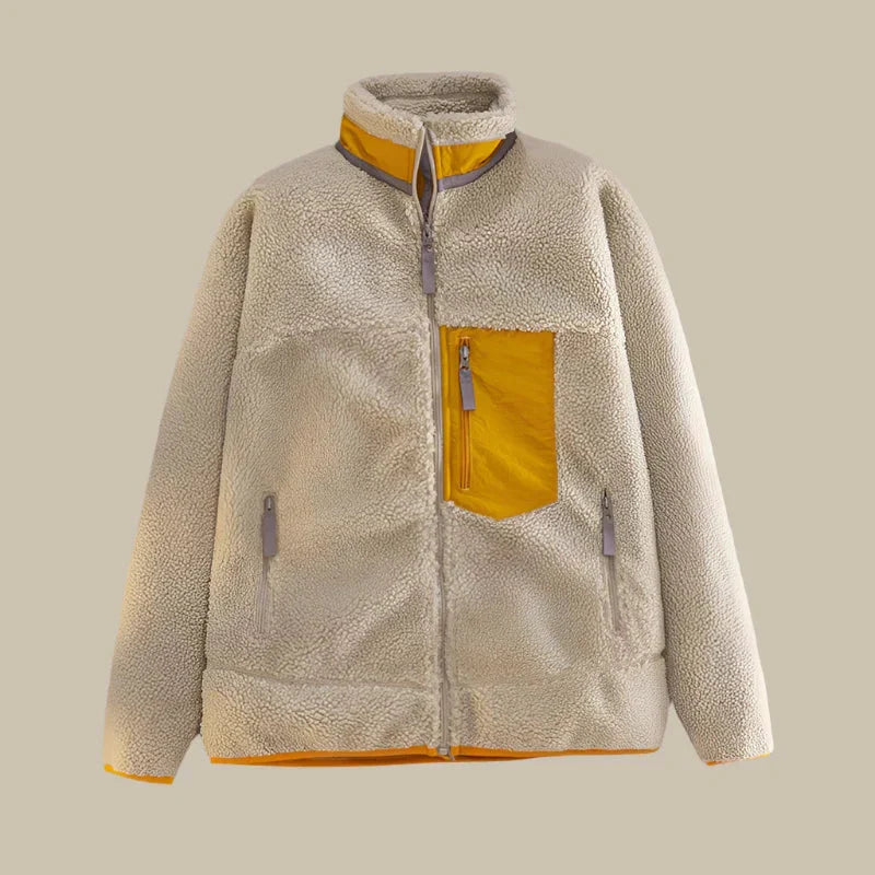 Pull polaire confortable homme chaud