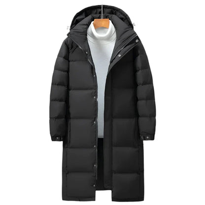 Long manteau d'hiver élégant pour femme