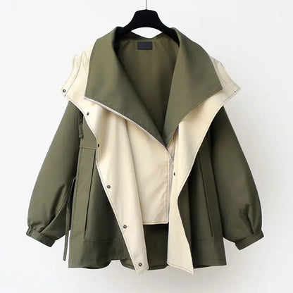Trench-coat classique long pour femme