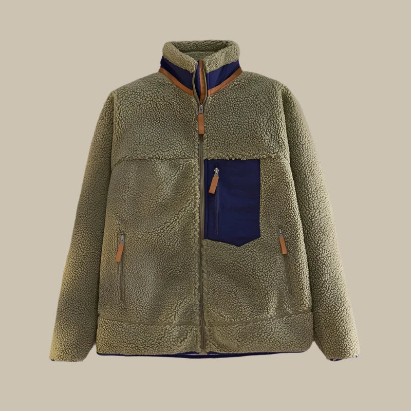 Pull polaire confortable homme chaud