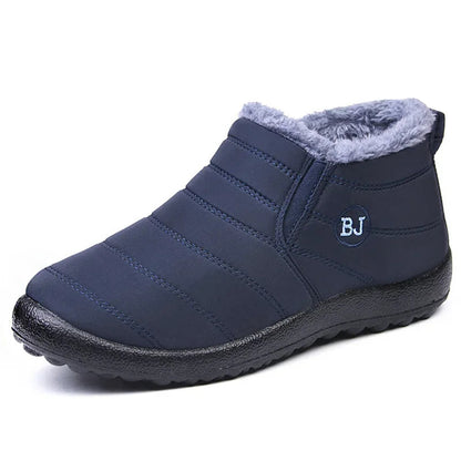 Chelsea Boots chaudes Matelassées Imperméables Semelle intérieure en peluche