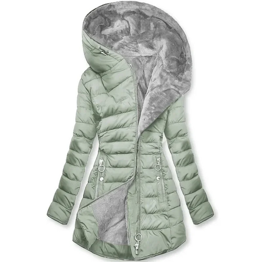 Wintermantel Mit Weichem Fellfutter - IdealeKleiden