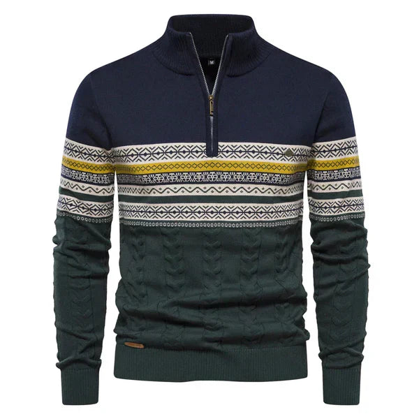 Pull de loisirs rétro style décontracté