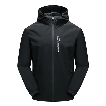 Veste d'hiver softshell chaude à capuche pour homme