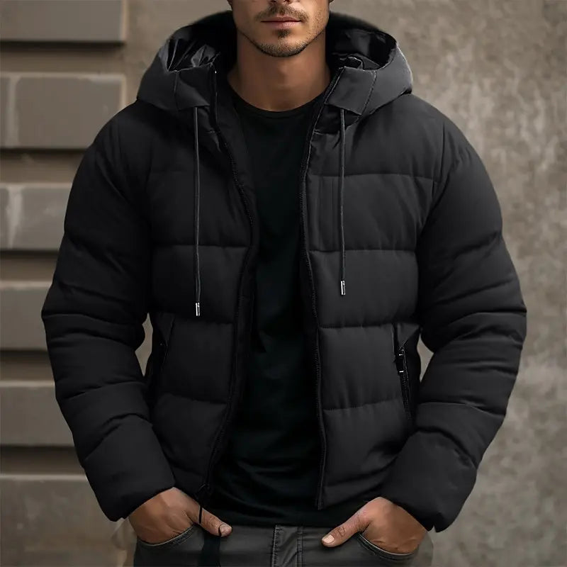 Veste d'hiver homme résistante au froid isolée