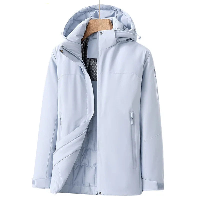 Veste d'hiver imperméable femme, isolation polaire