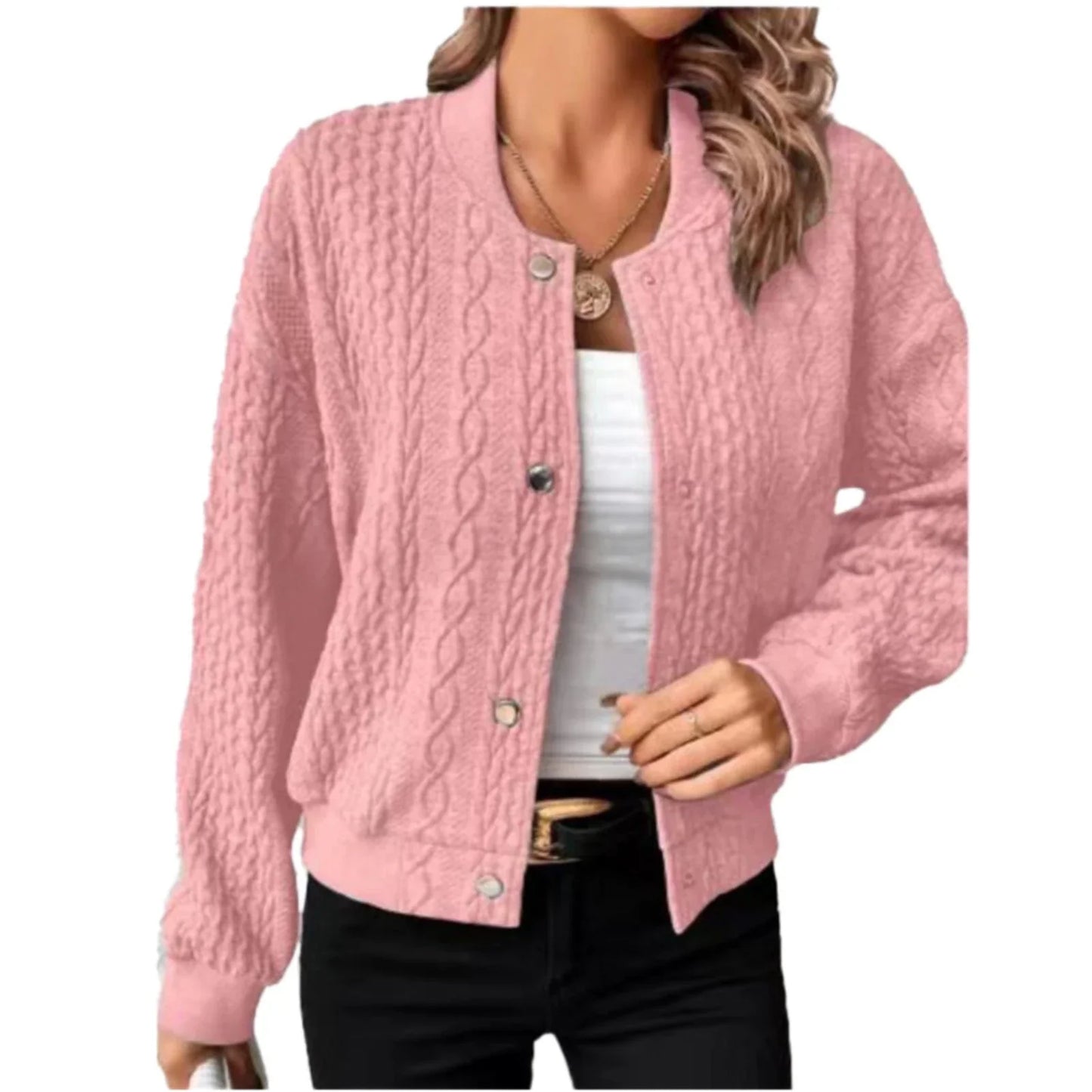 Gilet pour femme moderne à boutons