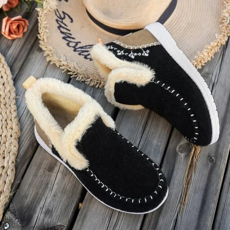 Chaussures pour femmes Bottes en feutre Doublure douce