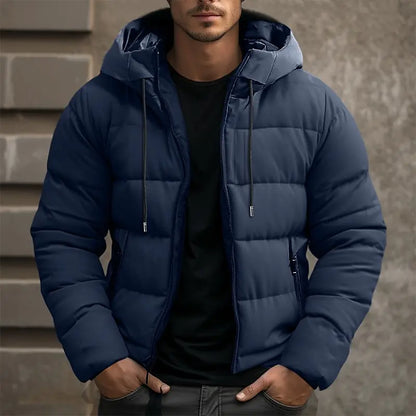 Veste d'hiver homme résistante au froid isolée