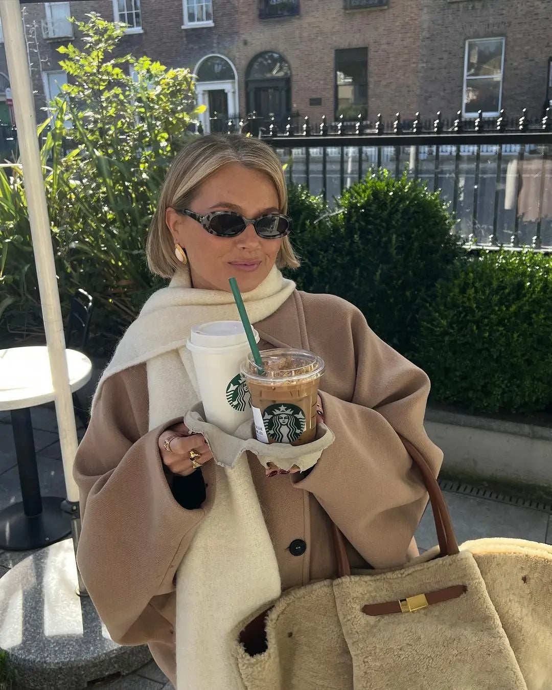 Übergrößene Winterjacke Modern - IdealeKleiden
