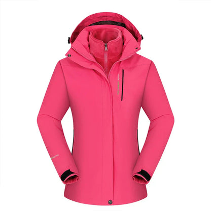 Veste de randonnée pratique 3 en 1, isolation polaire