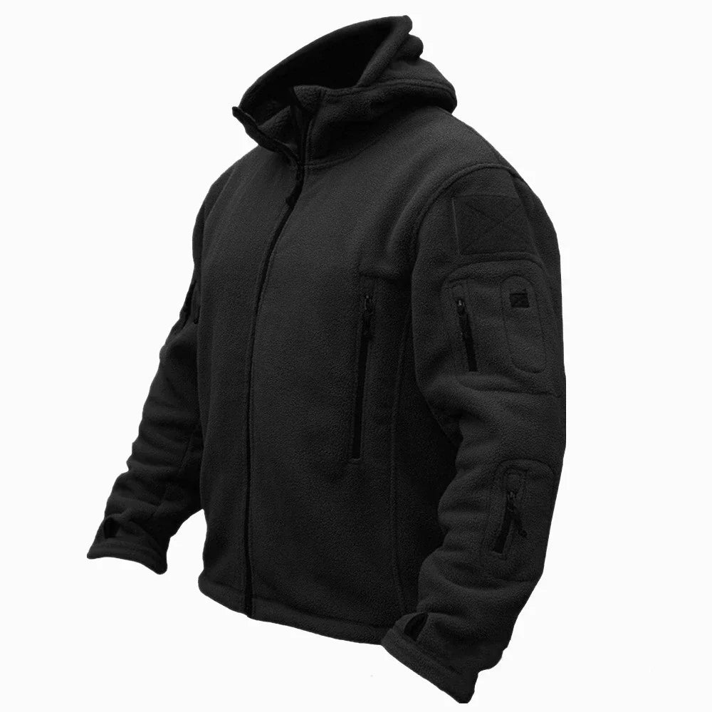 Veste polaire tactique à capuche Outdoor