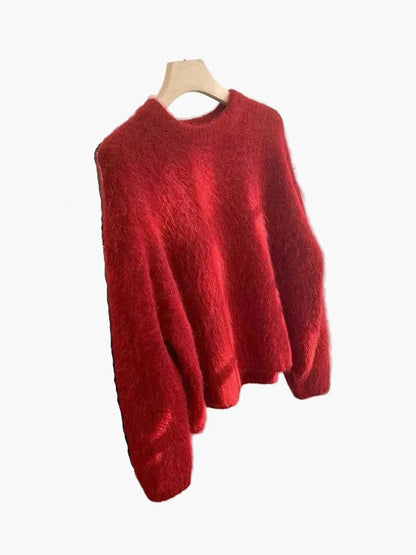 Pull douillet grande taille doux
