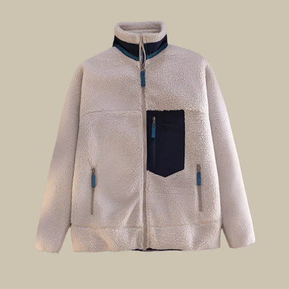 Pull polaire confortable homme chaud