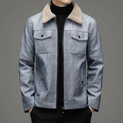 Veste d'automne chaude et élégante pour homme