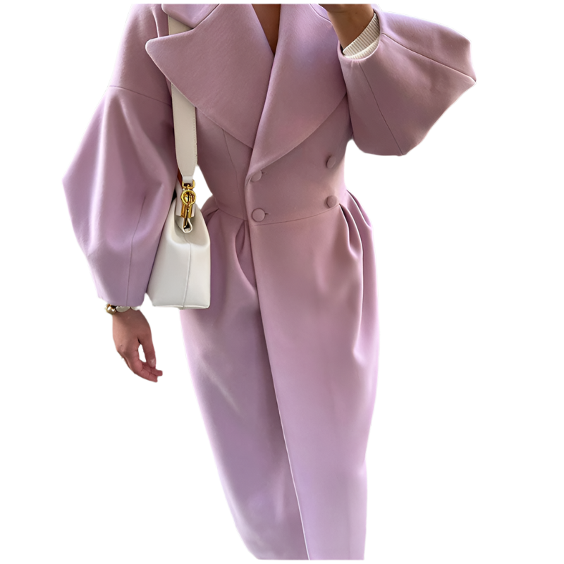 Veste d'hiver pour femme Chic élégance vintage