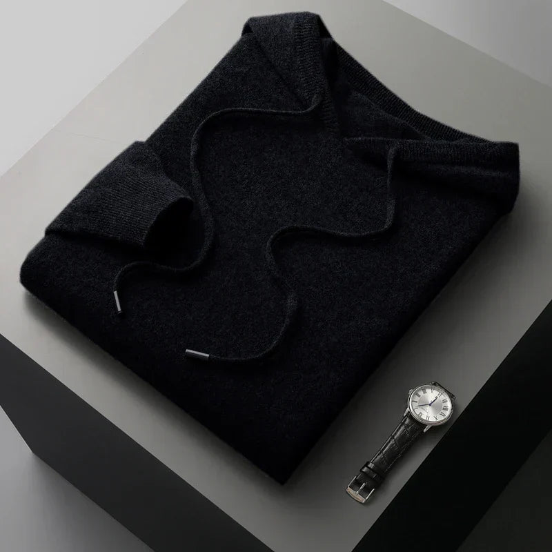 Sweat à capuche en laine chaud Confortable Douillet