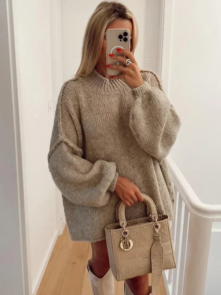 Kuschelpullover Weich und Warm - IdealeKleiden
