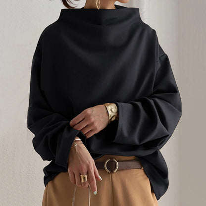 Pulls élégants à col montant pour femmes