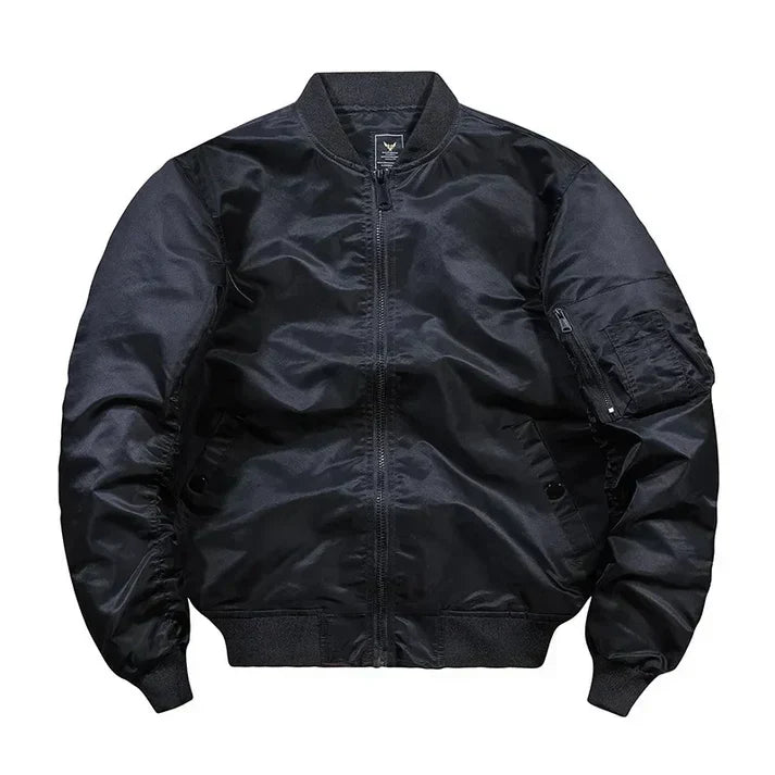 Blouson aviateur en cuir