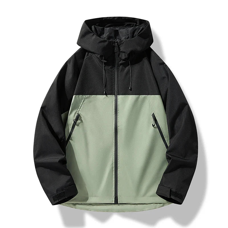 Veste d'extérieur imperméable et coupe-vent pour hommes