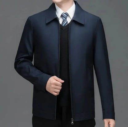 Blouson d'hiver chaud rembourré en polyester pour homme