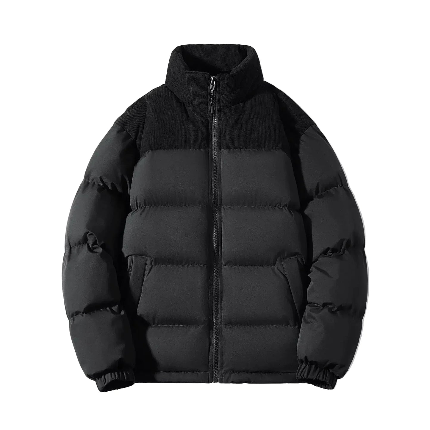 Doudoune matelassée d'hiver chaude, veste de loisirs d'extérieur