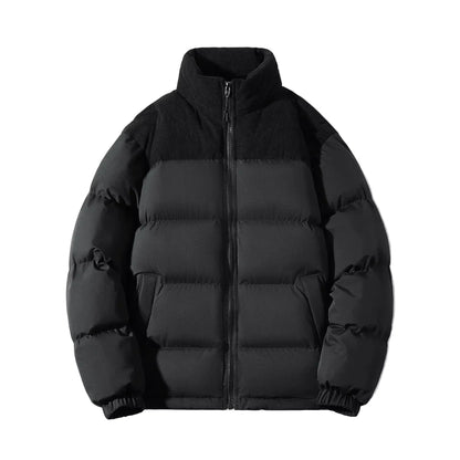 Doudoune matelassée d'hiver chaude, veste de loisirs d'extérieur