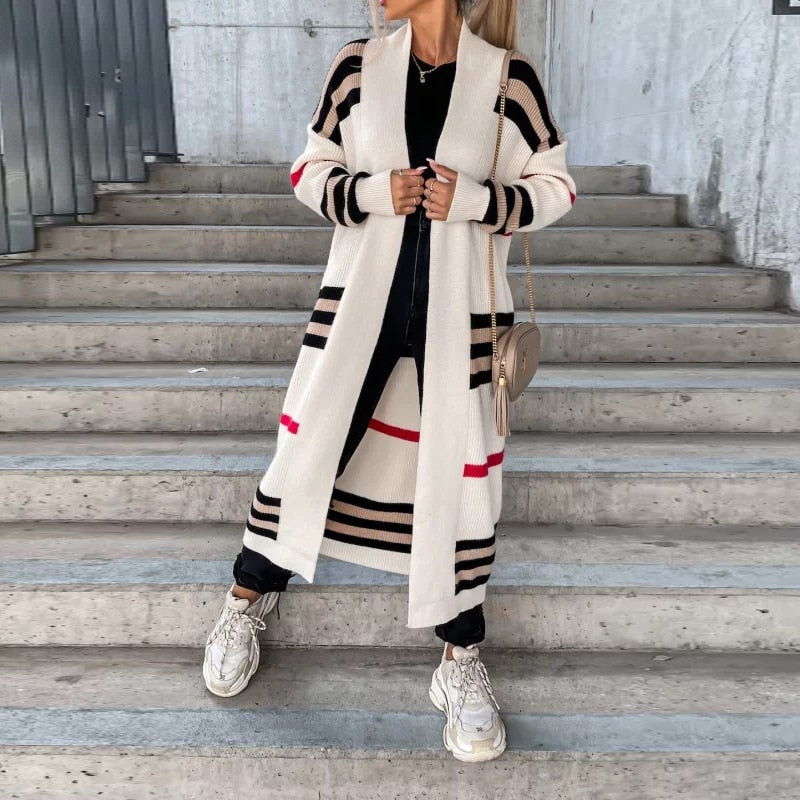Gilet long élégant et stylé