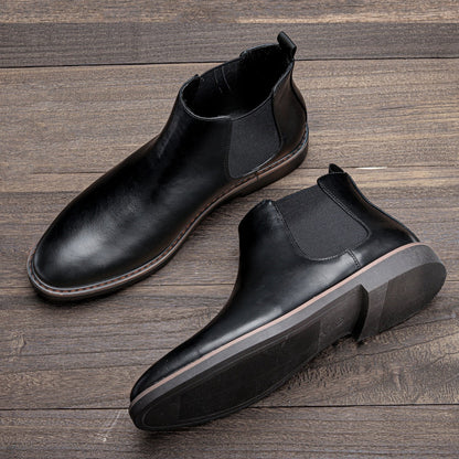 Bottes homme rétro style vintage