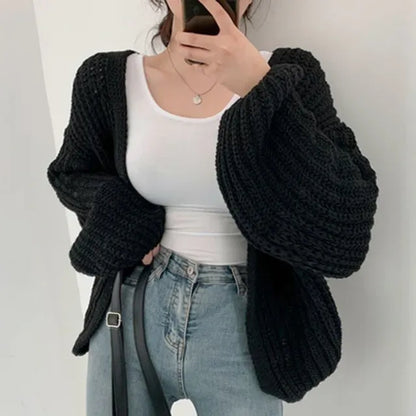 Cardigan ample et confortable