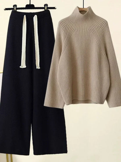 Ensemble tricoté hiver Chaleur Style Mode élégante