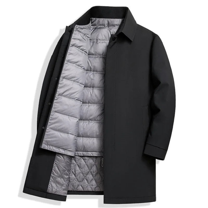 Veste d'hiver végétalienne imperméable isolée