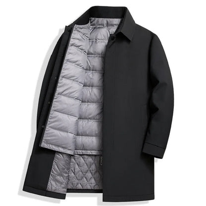 Veste d'hiver végétalienne imperméable isolée