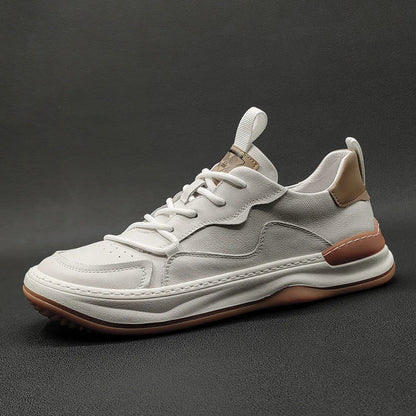 Baskets italiennes cuir noble